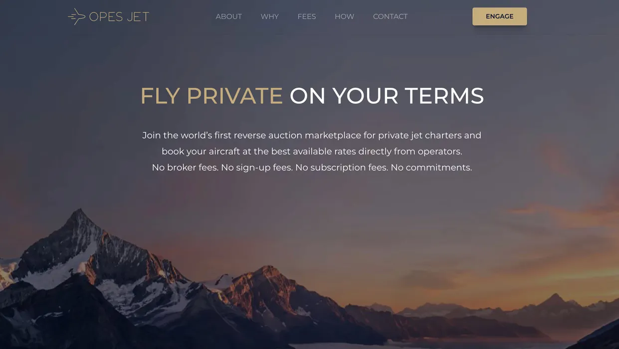 Cover for OpesJet
